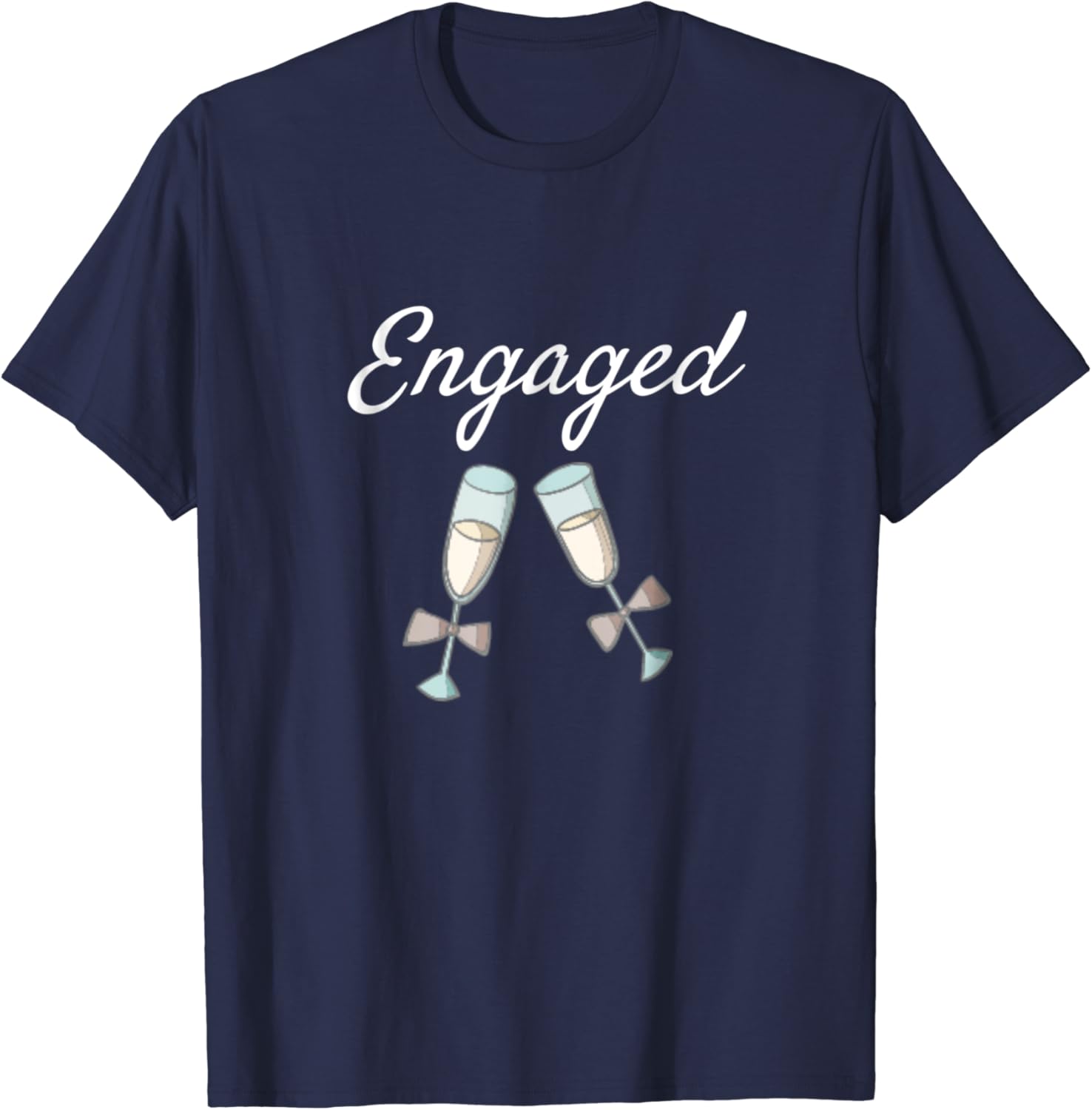 Cute Engaged TShirt, Funny wedding engagement gift Clothing